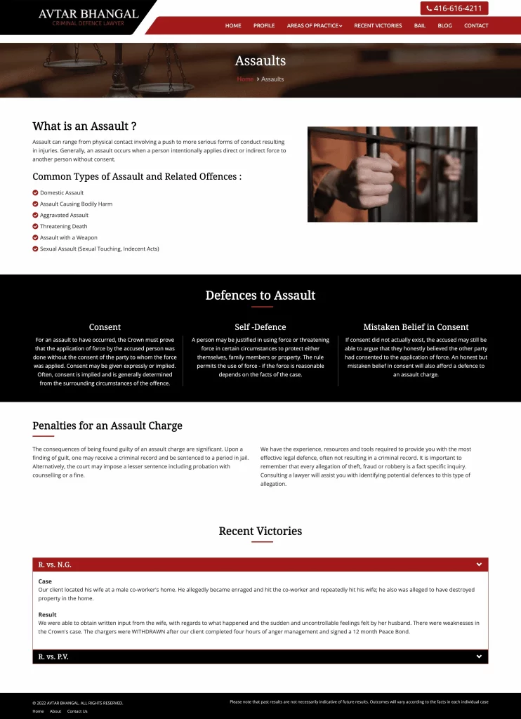 Bhangallaw.ca-Assaults