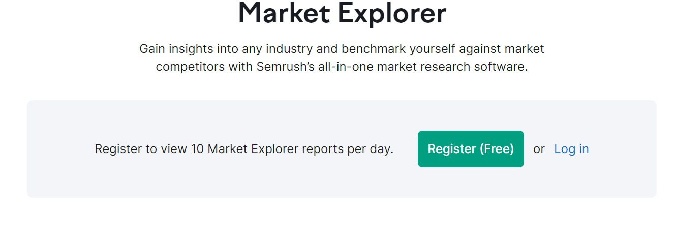 market analysis tools