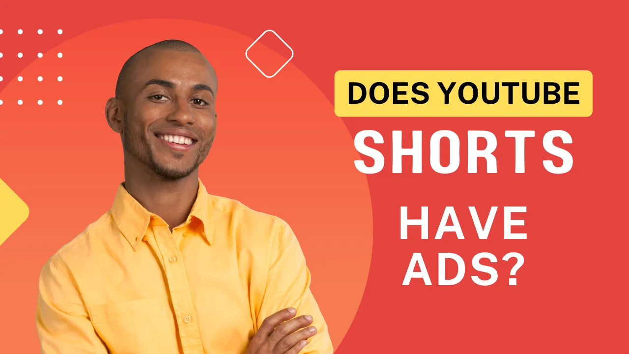 A poster with the heading 'does youtube shorts have ads?'