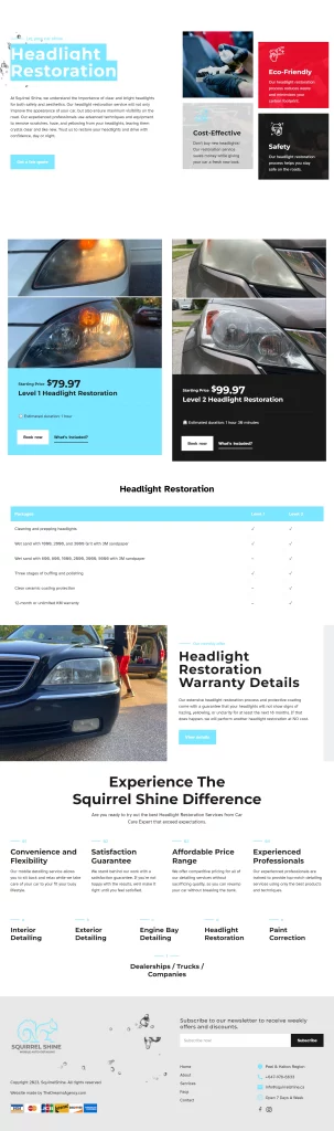 Headlight Restoration