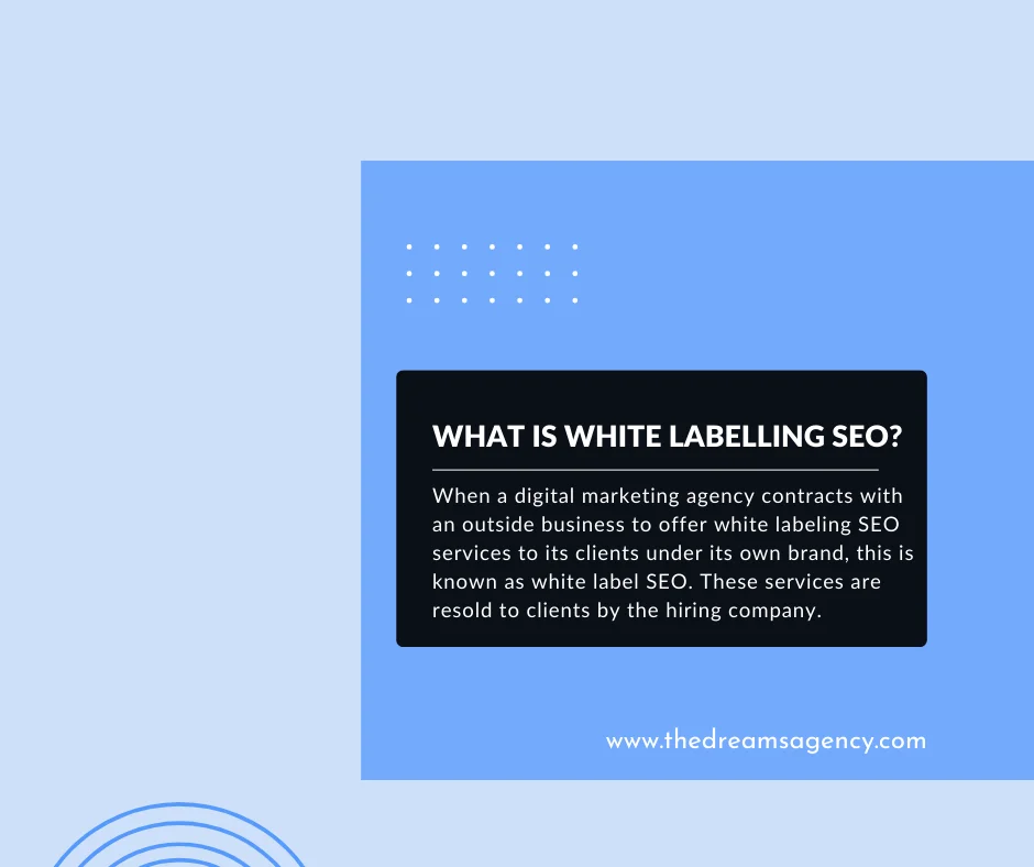 An answer post explaining what is white labeling seo 